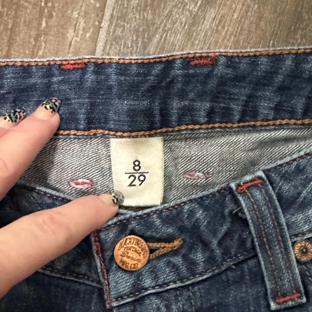 Vintage Lucky Brand Dark Blue Ankle Jeans - Picture 2 of 12